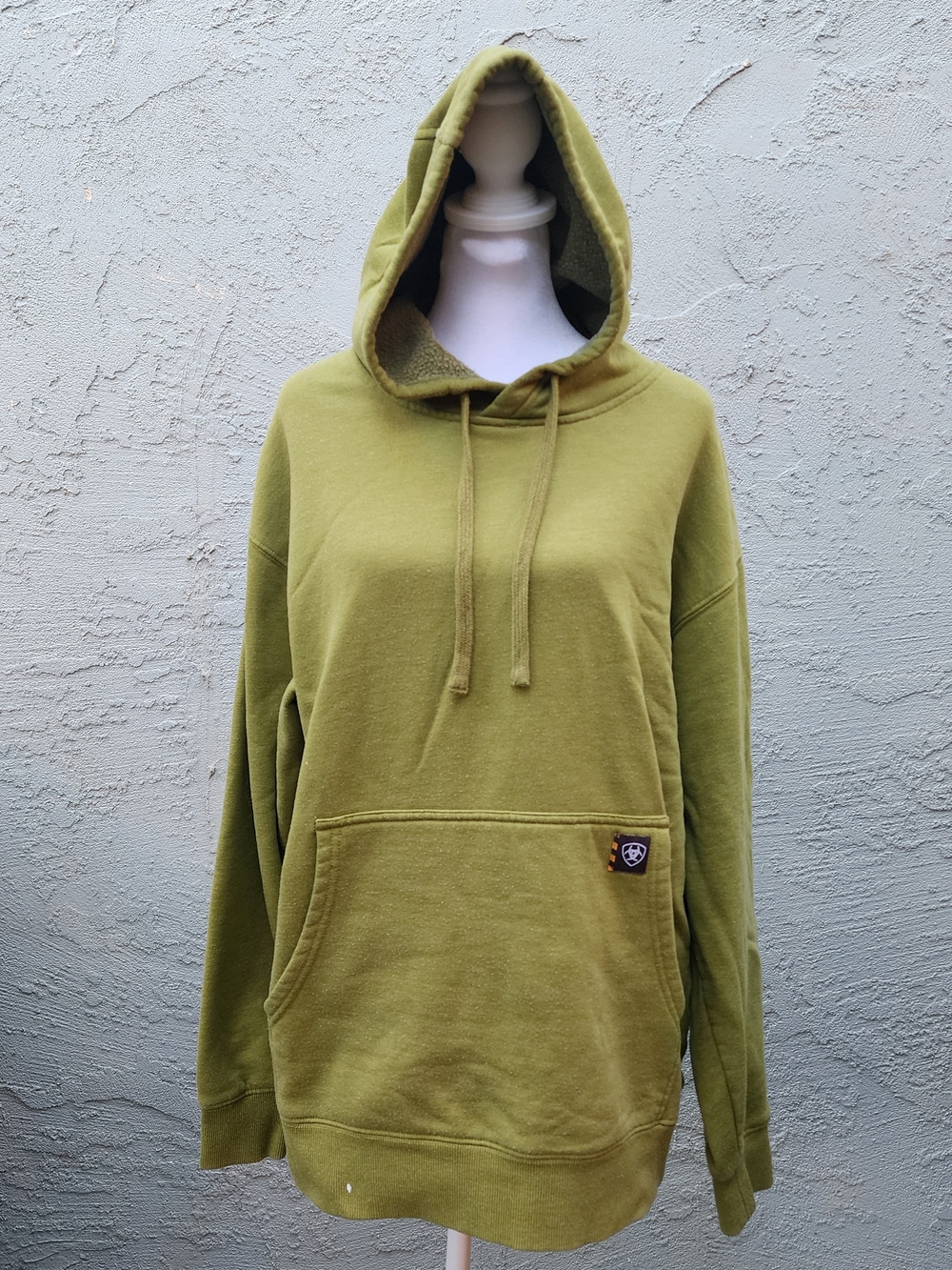 Ariat Rebar Roughneck Avocado Green Workwear Hoodie [M]